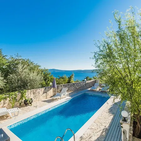 Mit Grossem Pool Und Meerblick * Crikvenica